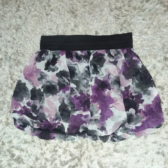 💚Maurices purple bubble skirt - Picture 1 of 5